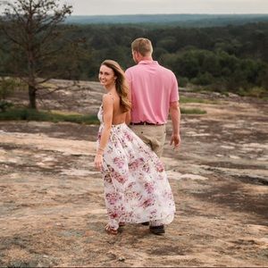 SOLD**Gorgeous Floral Maxi Dress- Worn Once
